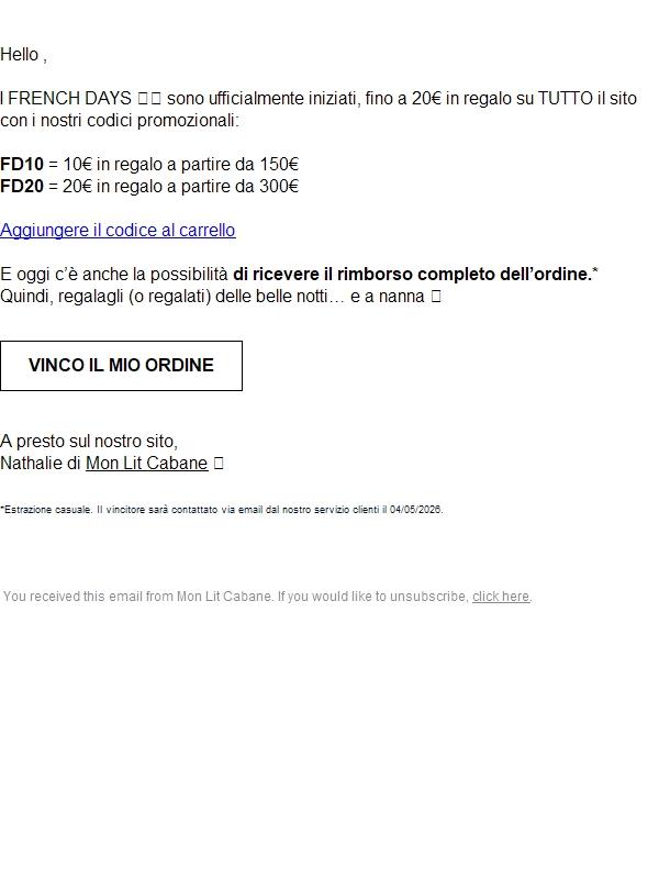 Da aprire prima di mezzanotte!