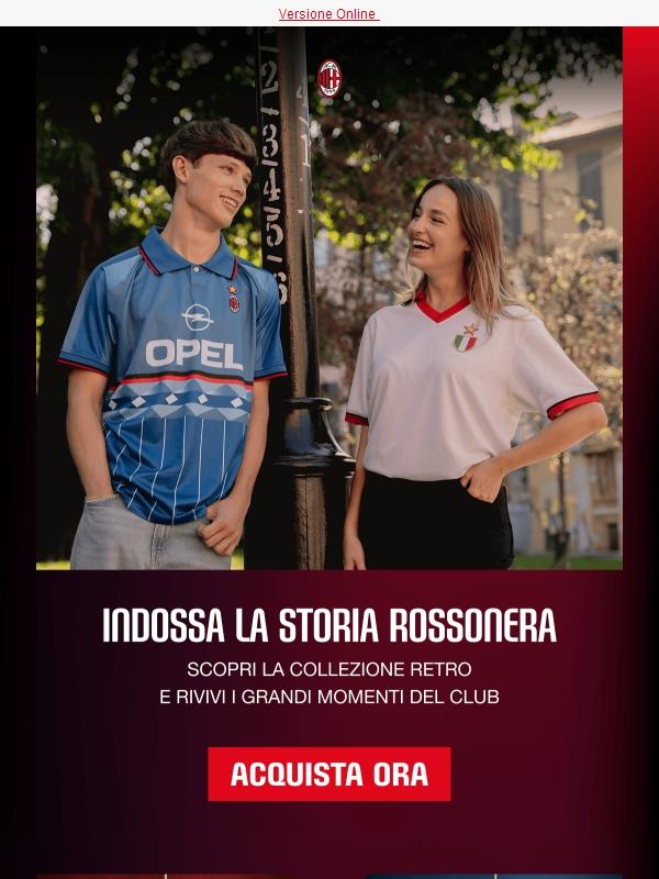 Indossa la storia rossonera