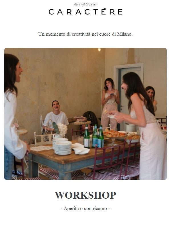 Creatività e ricamo nel cuore di Milano.