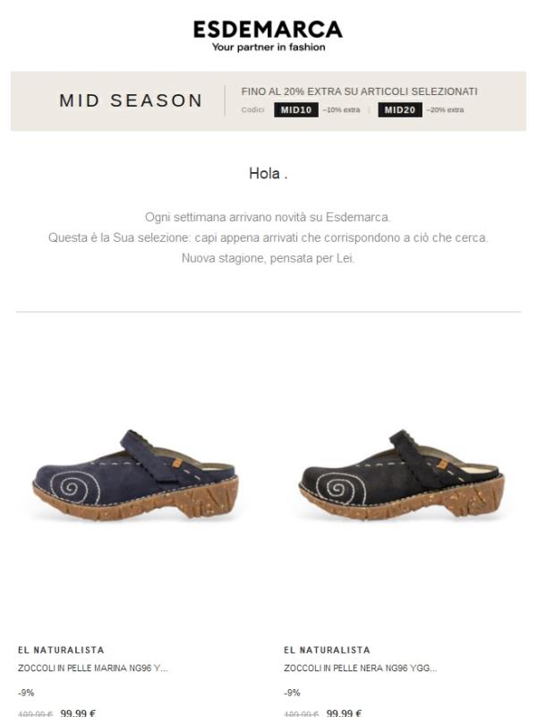 Capi appena arrivati: scopri le novità.