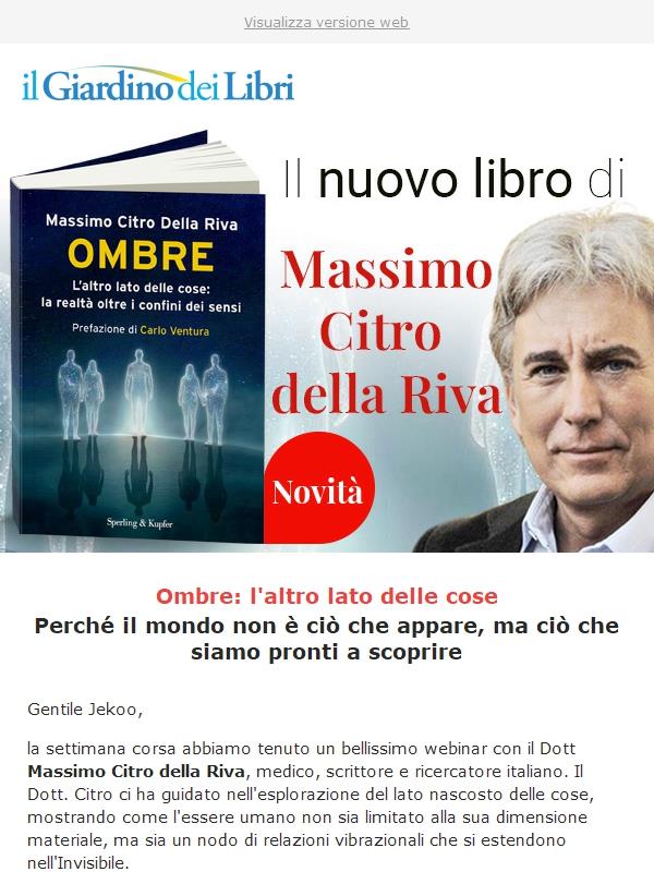 Massimo Citro Della Riva: OMBRE, campi energetici e vibrazioni 🌀 (+ Webinar gratuito)
