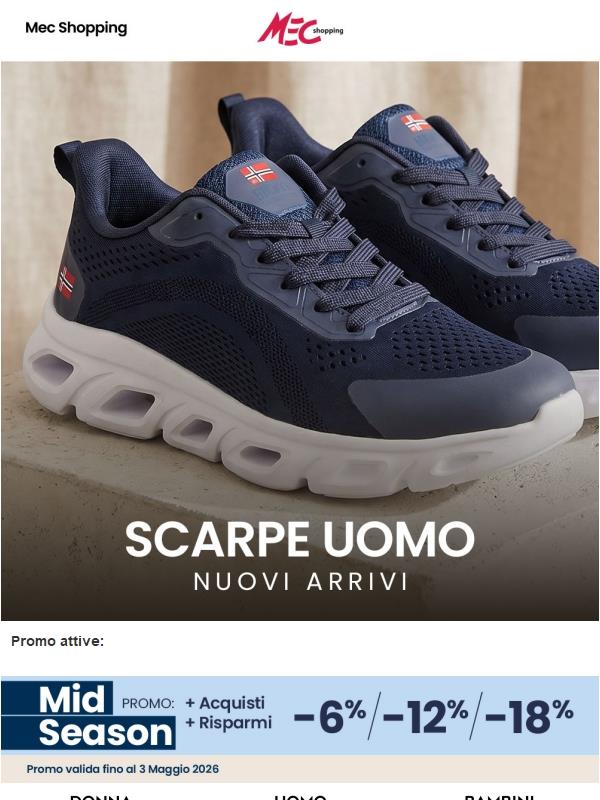 Nuovi arrivi scarpe uomo 👟