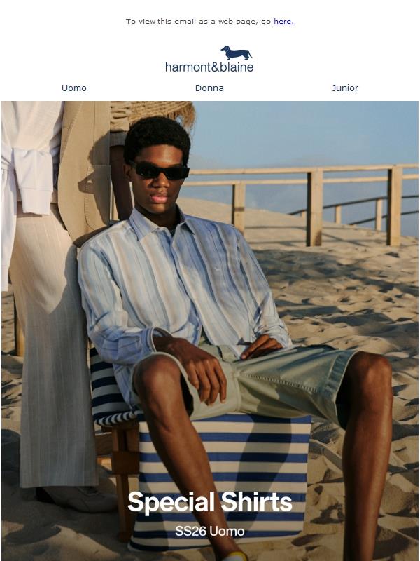 Special Shirts SS26 Uomo: dettagli che fanno la differenza