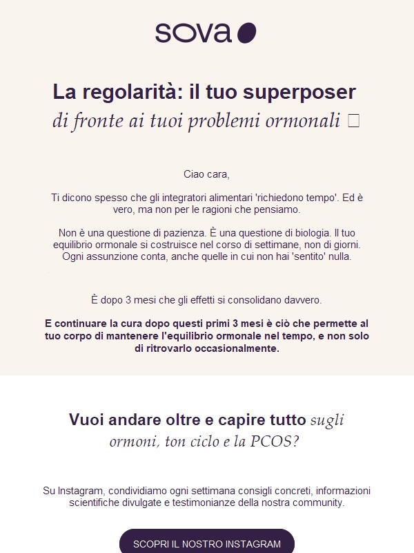 Non c'è bisogno di essere perfetta