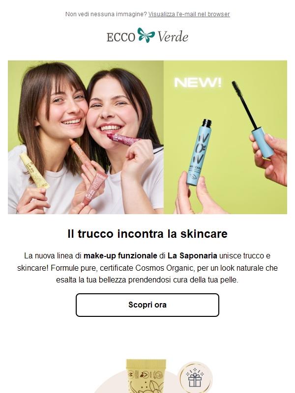 Novità La Saponaria: skincare e make-up in un unico prodotto 😍