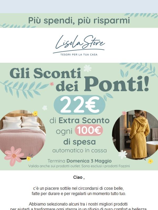 🛍️ Con gli Sconti dei Ponti più spendi e più risparmi