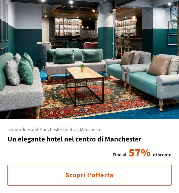 Un elegante hotel nel centro di Manchester