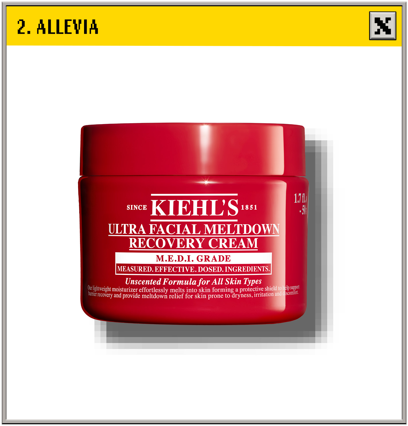 Kiehl's Ultra Facial Meltdown Recovery Cream, 50ml &mdash; Step 2: Allevia.