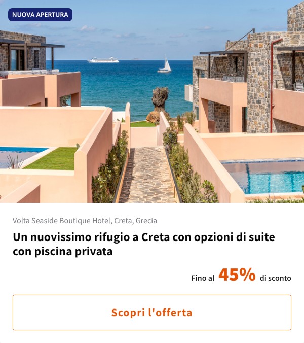 Un nuovissimo rifugio a Creta con opzioni di suite con piscina privata