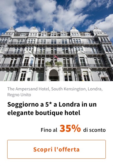 Soggiorno a 5* a Londra in un elegante boutique hotel