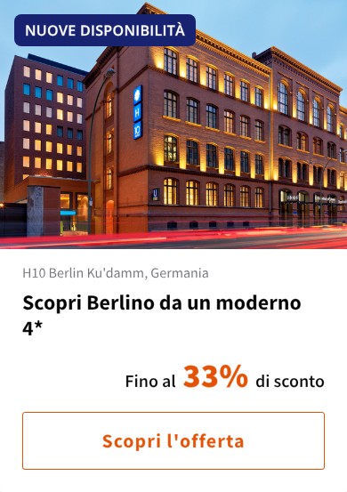 Scopri Berlino da un moderno 4*