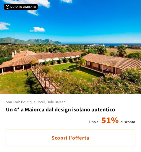 Un 4* a Maiorca dal design isolano autentico