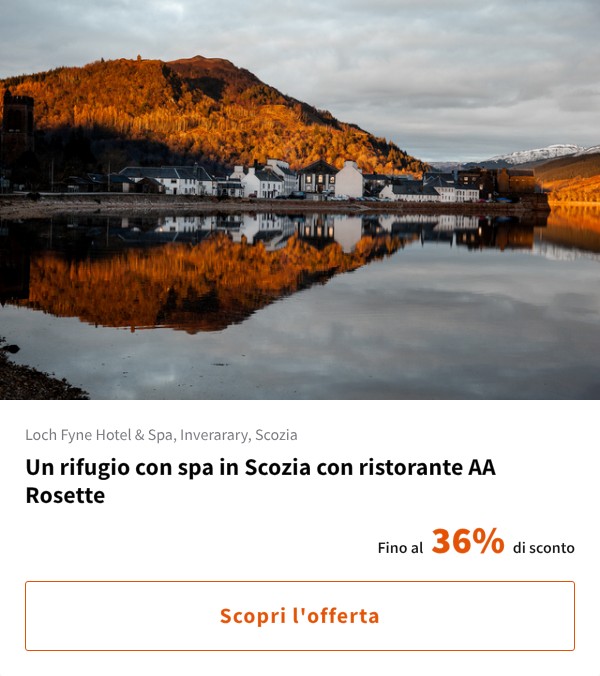 Un rifugio con spa in Scozia con ristorante AA Rosette
