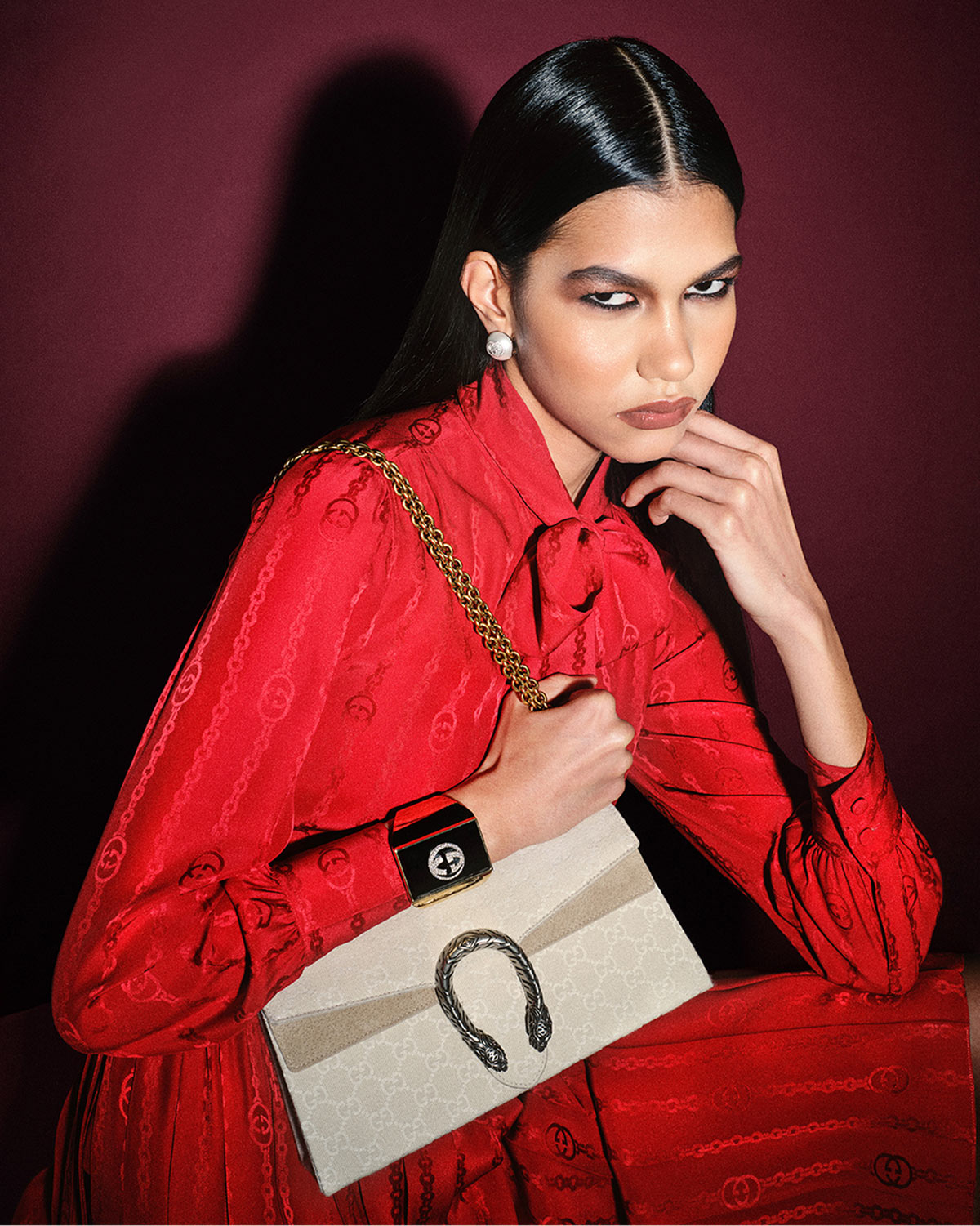 Borsa Scopri di più sul sito Web di Gucci 