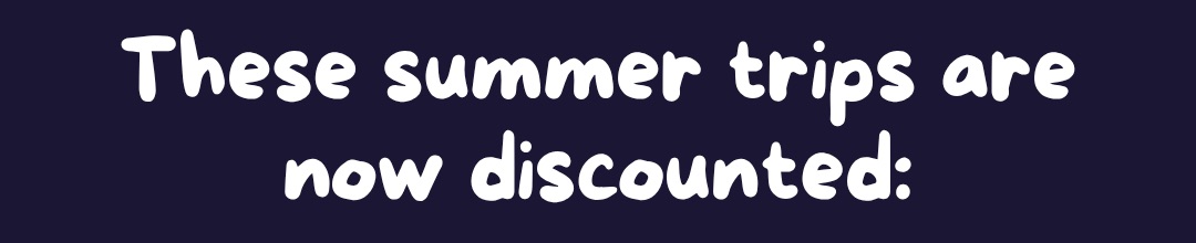 Summer hiking trips with Mapo Tapo