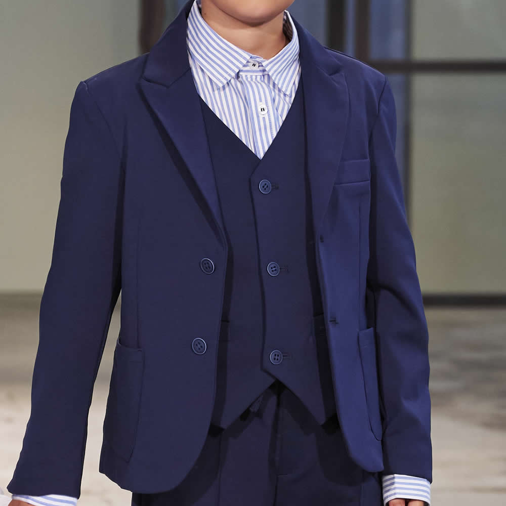 Image of GIACCA CERIMONIA TINTA UNITA 4G582 RAGAZZO IDO