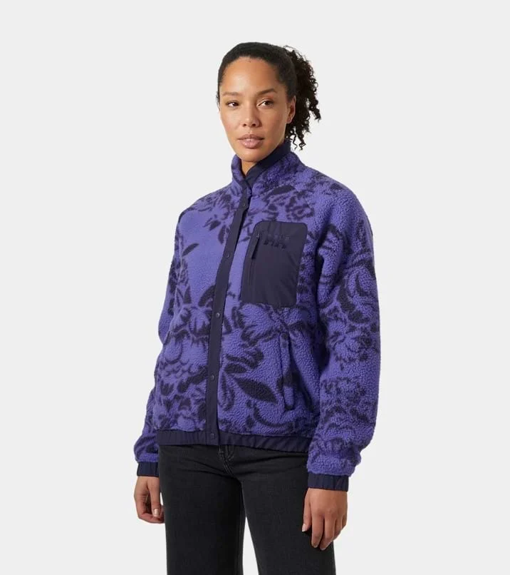 Women's Imperial Printed Pile Snap