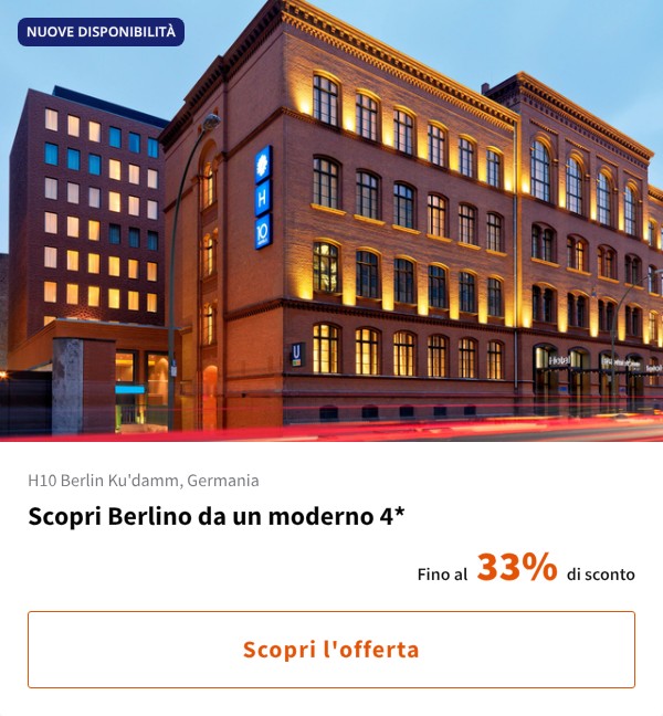 Scopri Berlino da un moderno 4*