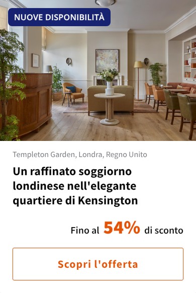 Un raffinato soggiorno londinese nell'elegante quartiere di Kensington