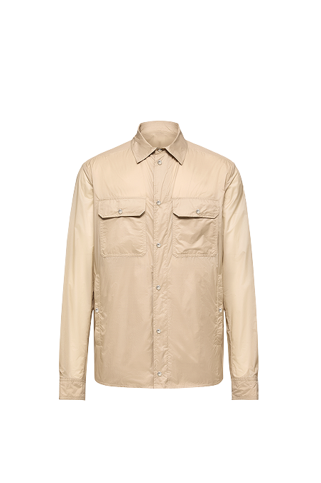 Camicia a Maniche Lunghe con Patch con Logo