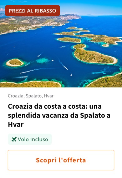 Croazia da costa a costa: una splendida vacanza da Spalato a Hvar