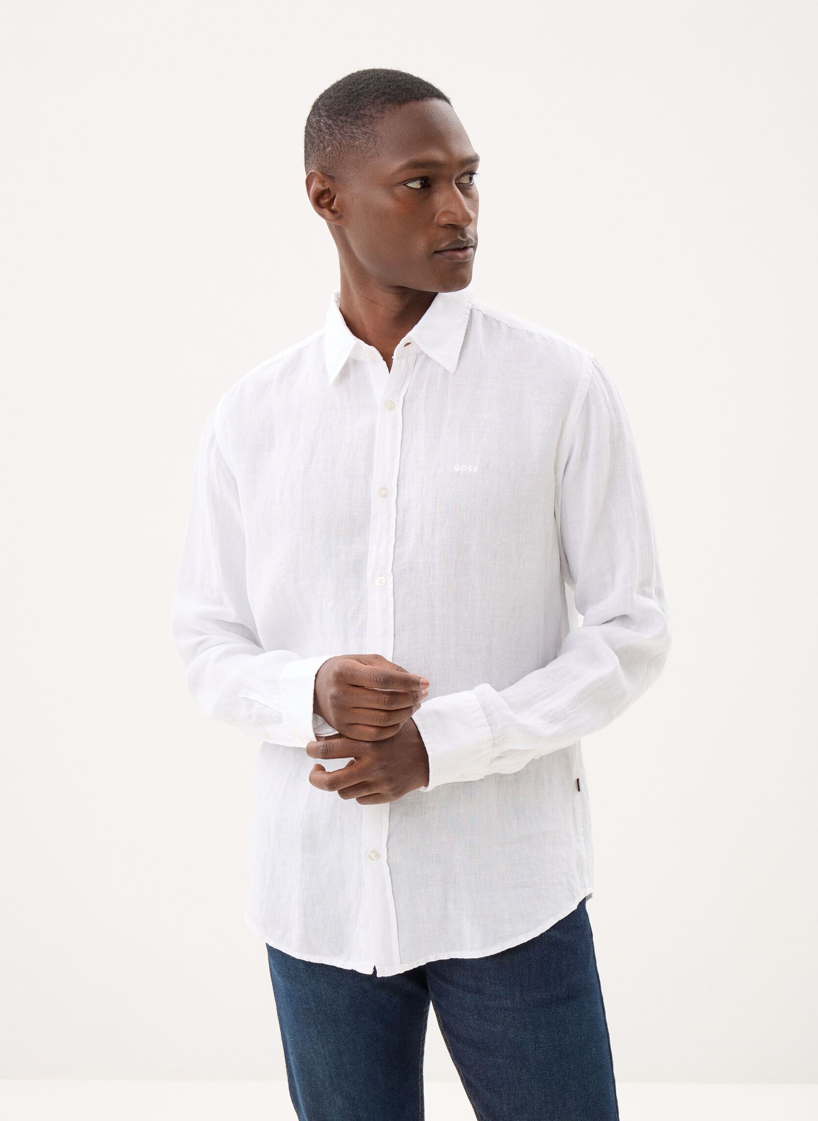 BOSS Chemises Relegant_6_M 50567579 homme blanc