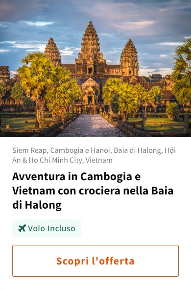 Avventura in Cambogia e Vietnam con crociera nella Baia di Halong
