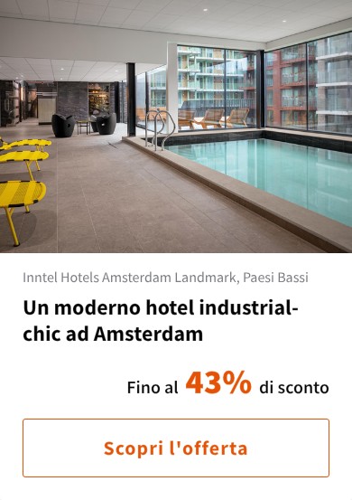 Un moderno hotel industrial-chic ad Amsterdam