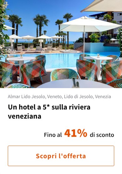 Un hotel a 5* sulla riviera veneziana