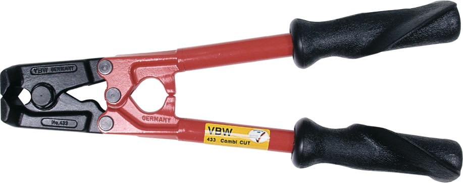 VBW - Tronchese a tagliente frontale CombiCUT, Lunghezza complessiva: 370 mm