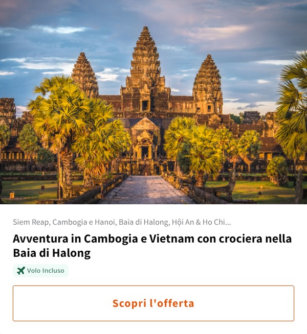 Avventura in Cambogia e Vietnam con crociera nella Baia di Halong