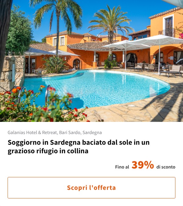 Soggiorno in Sardegna baciato dal sole in un grazioso rifugio in collina