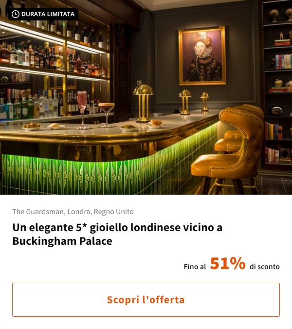 Un elegante 5* gioiello londinese vicino a Buckingham Palace