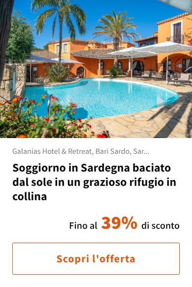 Soggiorno in Sardegna baciato dal sole in un grazioso rifugio in collina