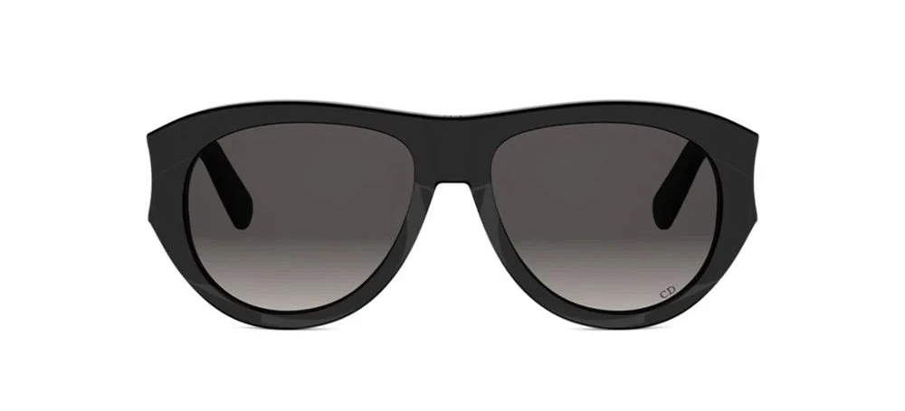 DIORGLOW A1I Occhiali Da Sole Nero Pilot