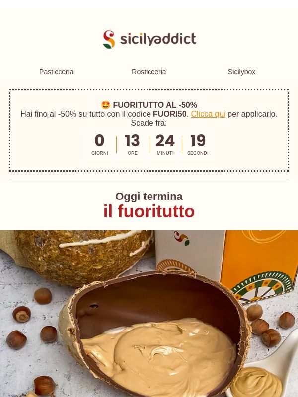 ❗Oggi termina il fuoritutto