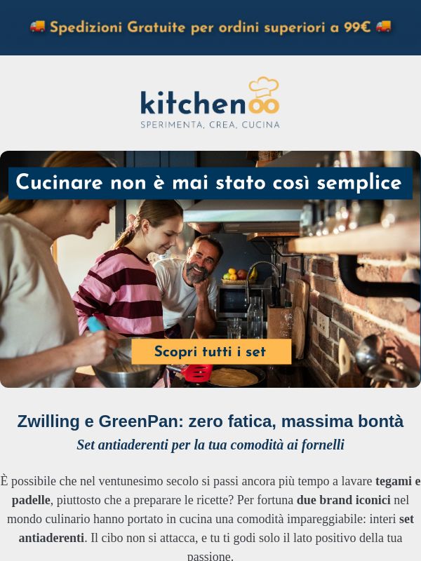 Set antiaderenti GreenPan e Zwilling