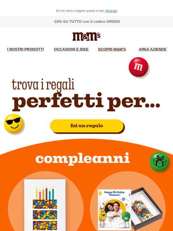 Il regalo perfetto è all'interno…