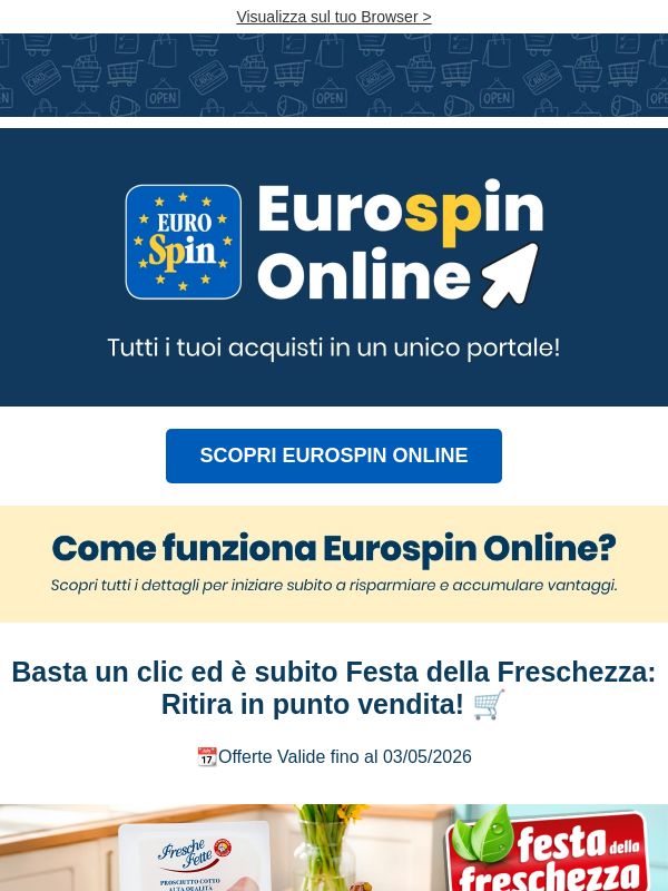Settimana della Convenienza su Eurospin Online