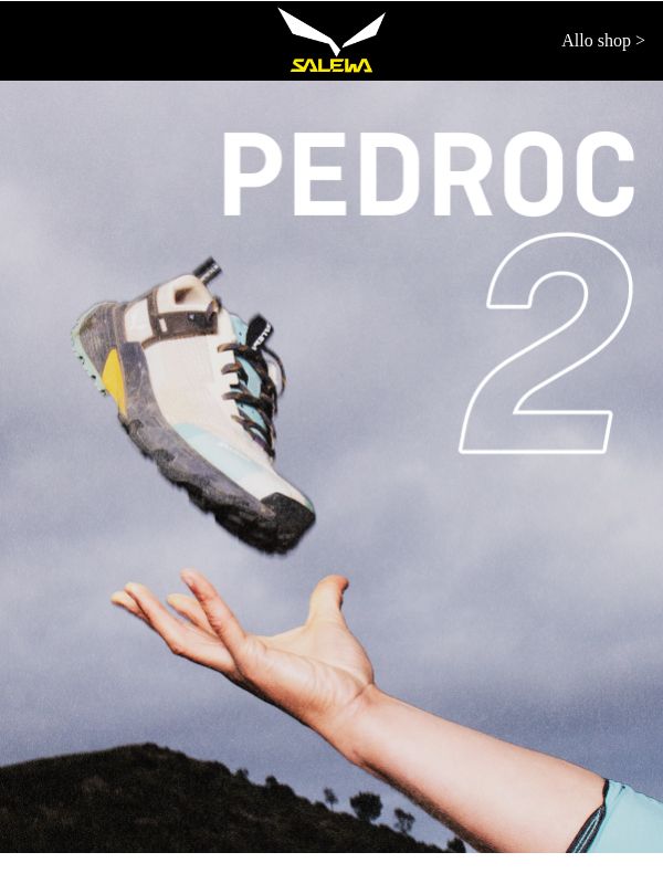 Non è la solita scarpa da hiking