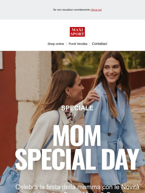 🎁 Festa della Mamma: idee regalo Moda & Sport perfette per lei