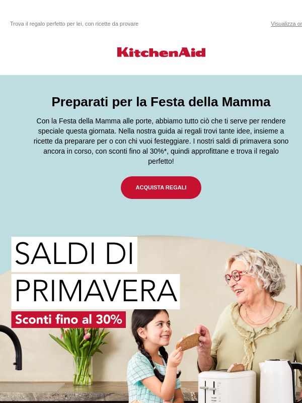 La Festa della Mamma si avvicina e noi ti semplifichiamo le cose