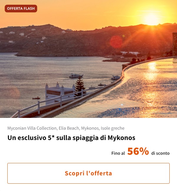 Un esclusivo 5* sulla spiaggia di Mykonos