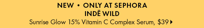 indē wild sunrise glow vitamin C