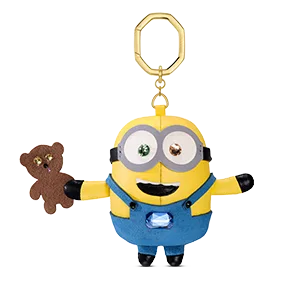 Accessorio per borse Minions, Multicolore, Placcato color oro