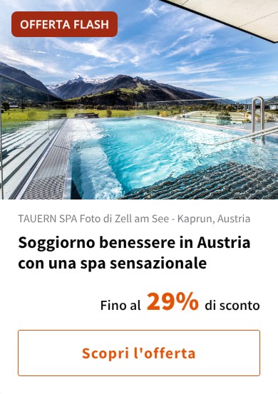 Soggiorno benessere in Austria con una spa sensazionale