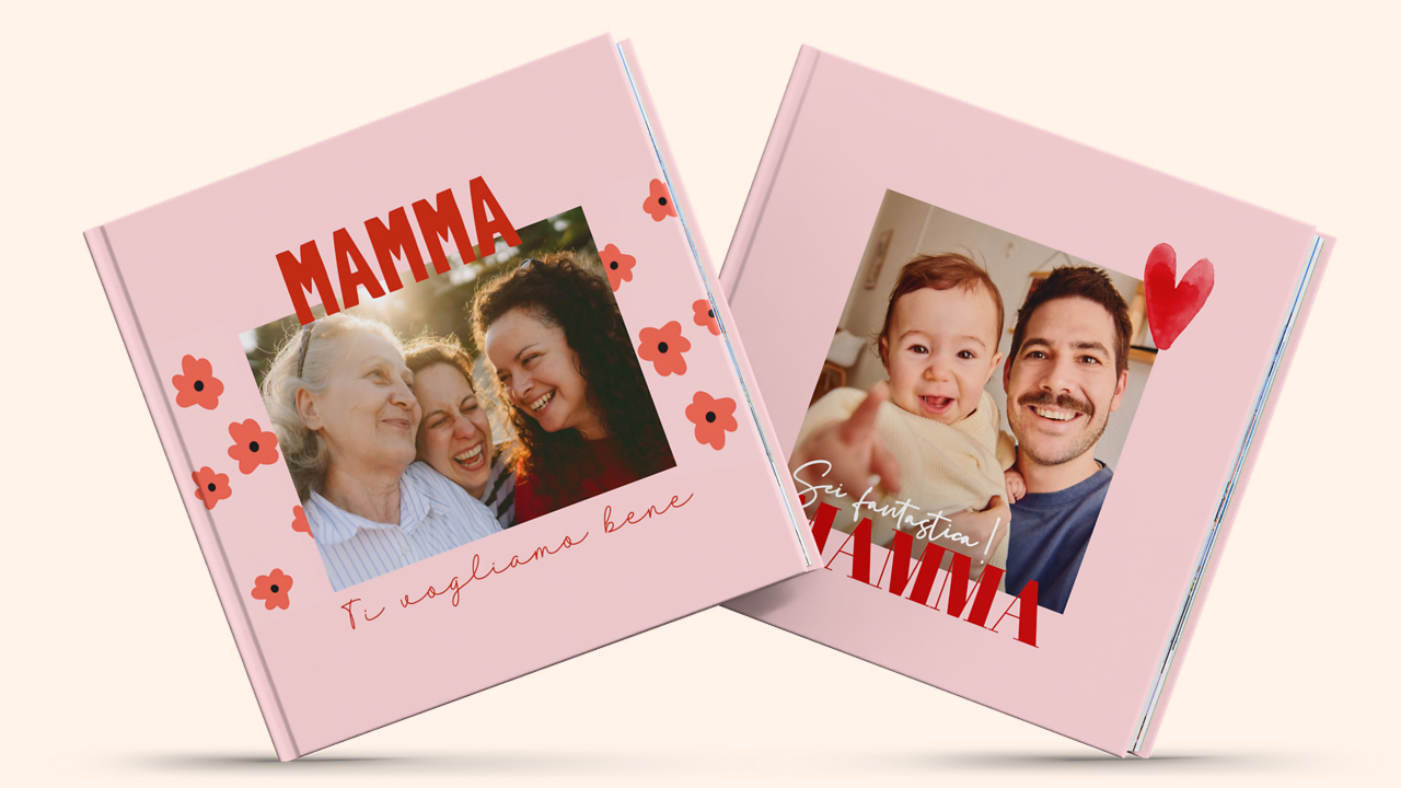 Fotolibro Pixum con foto di mamma e figlia 