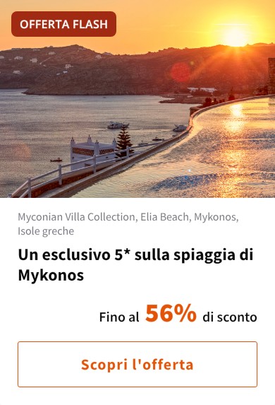 Un esclusivo 5* sulla spiaggia di Mykonos