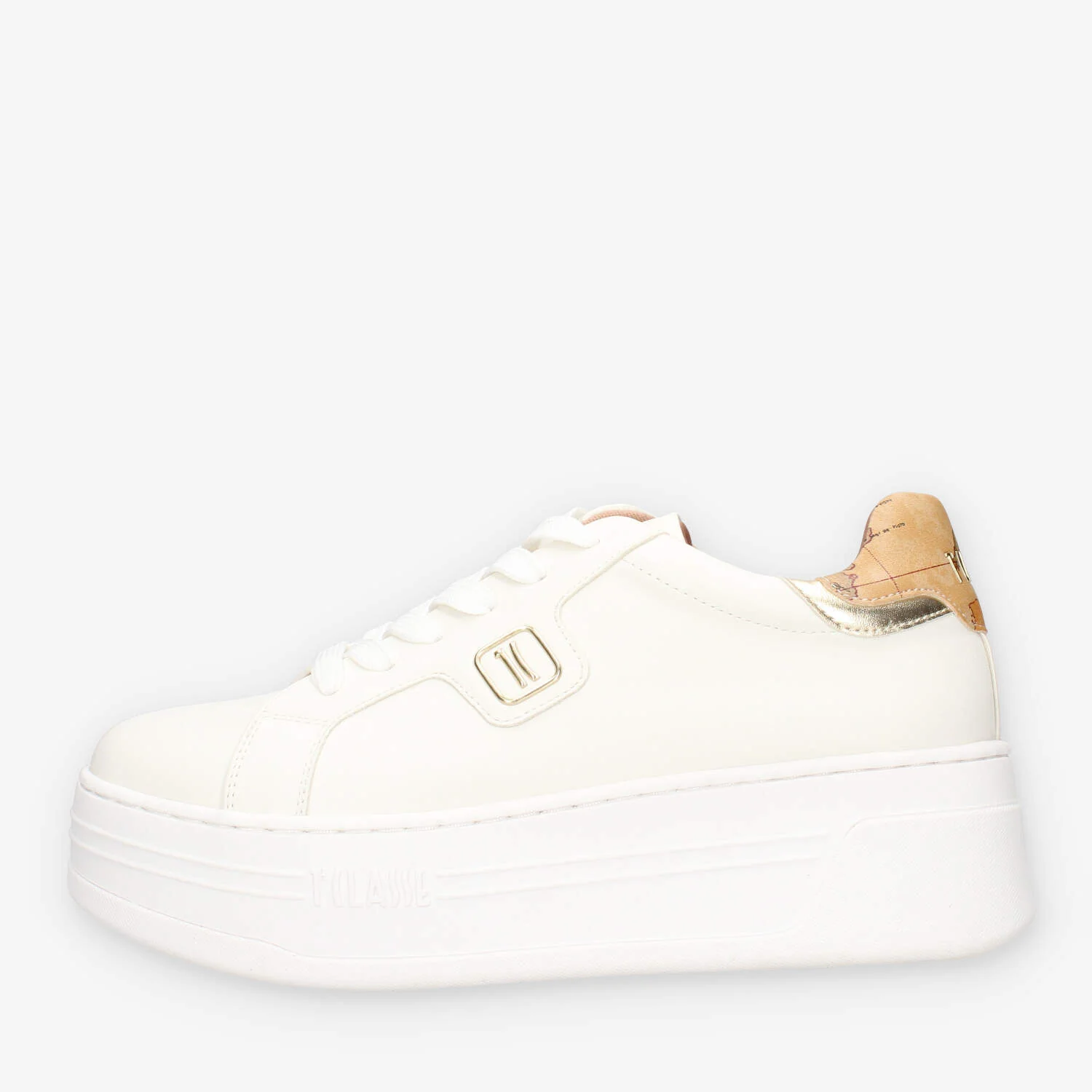 Image of Alviero Martini Prima Classe Z1048-300E-0900 Geo Elevate Sneakers bianche e Geo Classic