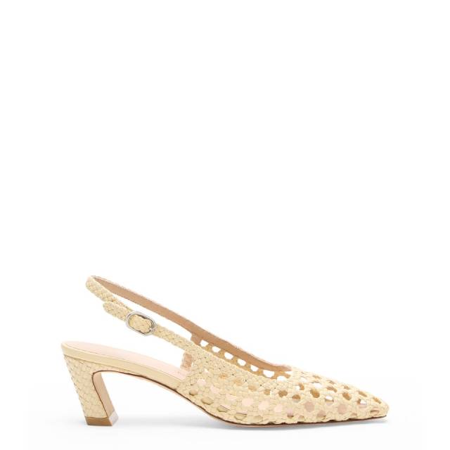 STASSI WOVEN 50 SLINGBACK
